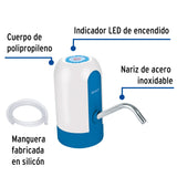 DISPENSADOR RECARGABLE PARA GARRAFON DE AGUA USB 5V. DIGA-01 47806 TRUPER FOSET