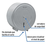 PORTAROLLO DE ACERO INOX FOSET