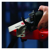 SEGUETA DE METAL THE TORCH PARA SIERRA SABLE 10 DIENTES X PULGADA 9" DE LARGO 5 PIEZAS MILWAUKEE