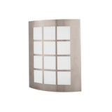 ARBOTANTE DECORATIVO LED 15W/127V. ENC. INST. 3000K. LUZ CALIDA ACERO INOX. ARB-003L 48011 TRUPER