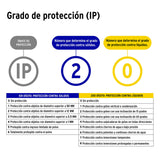 DETECTOR DE HUMO CON ALARMA 127V. 60HZ. ALHU-132 48023 TRUPER