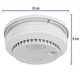 DETECTOR DE HUMO CON ALARMA 127V. 60HZ. ALHU-132 48023 TRUPER