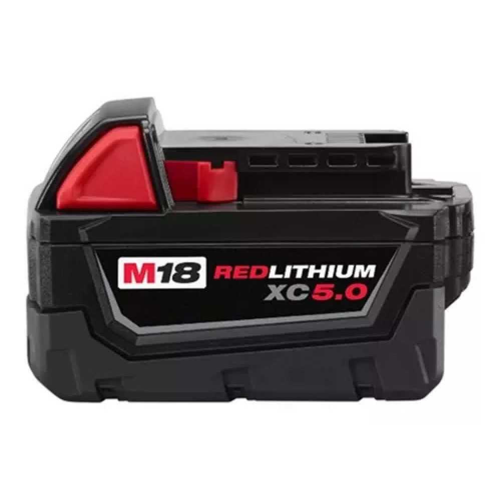 BATERIA 18 VOLTS REDLITHIUM ION CAPACIDAD EXTENDIDA XC 5AMP M18 MILWAUKEE