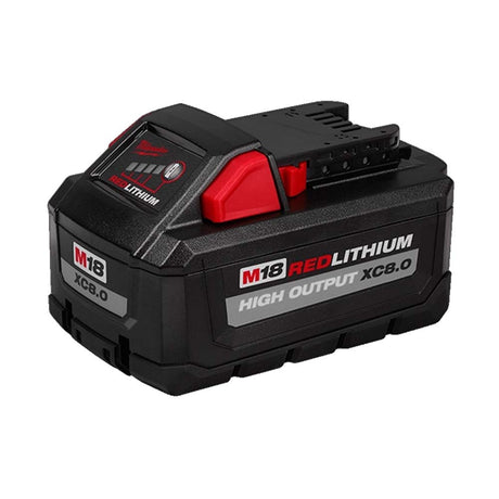 BATERIA 18 VOLTS REDLITHIUM ION CAPACIDAD EXTENDIDA XC 8AMP M18 MILWAUKEE