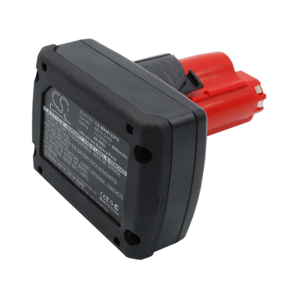 BATERIA 12 VOLTS REDLITHIUM ION CAPACIDAD EXTENDIDA XC 4AMP M12 MILWAUKEE