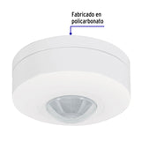 SENSOR DE MOVIMIENTO PARA TECHO ALCANCE 6 M VOLTECK *** OFRECER SM-360-TS-N O 85196 ***