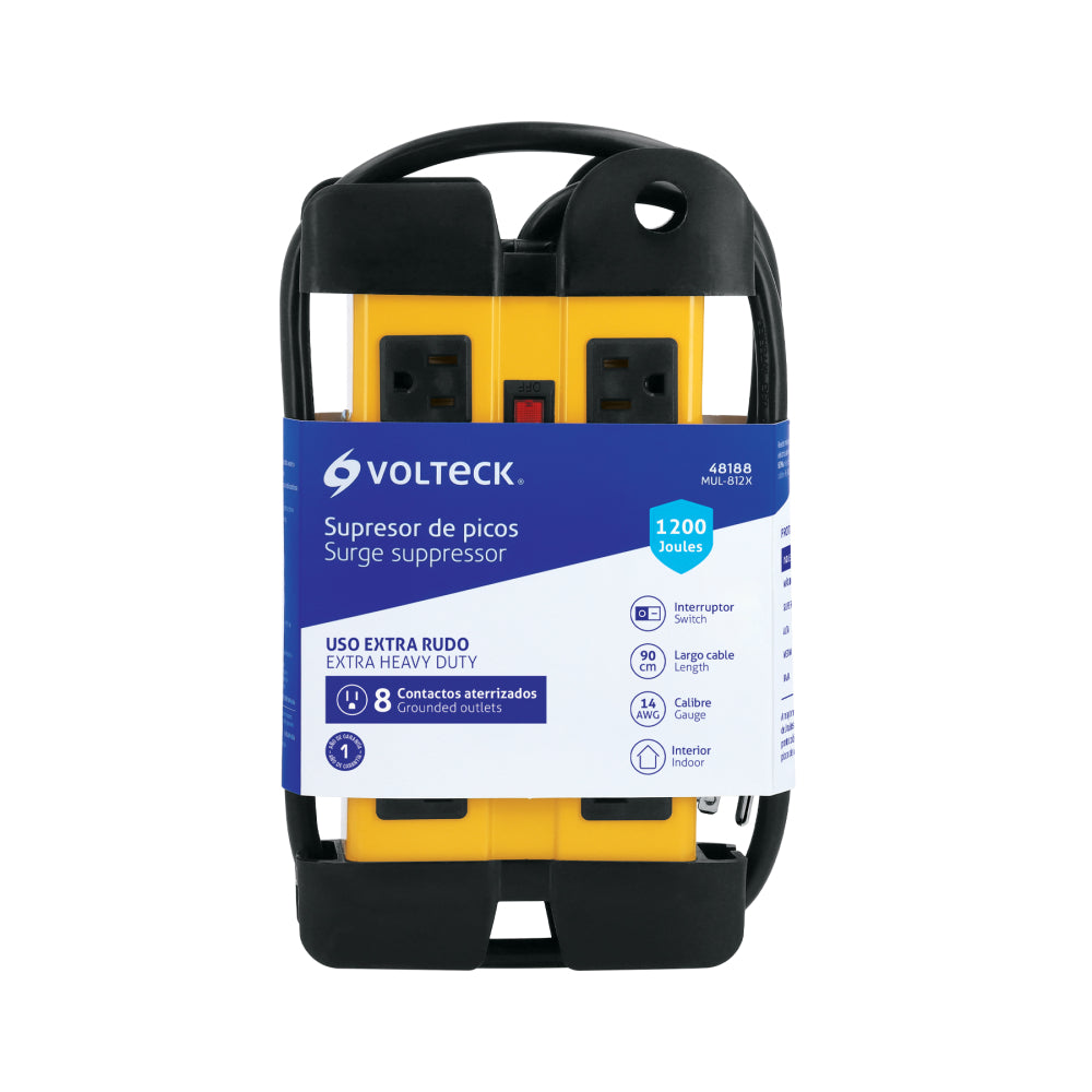 MULTICONTACTO POLARIZADO 8 CONECCIONES TIPO INDUSTRIAL  MUL-812X VOLTECK