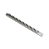 BROCA PARA CONCRETO Y ACERO (SOLO VARILLA) CON PUNTA DE CARBURO 4 CUCHILLAS 3/8" X 6" MILWAUKEE