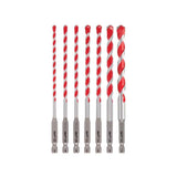 JUEGO DE 7 PZAS BROCAS PARA CONRETO MILWAUKEE 48-20-9052