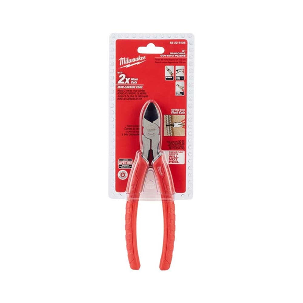PINZA DE CORTE DIAGONAL DE 8" MILWAUKEE