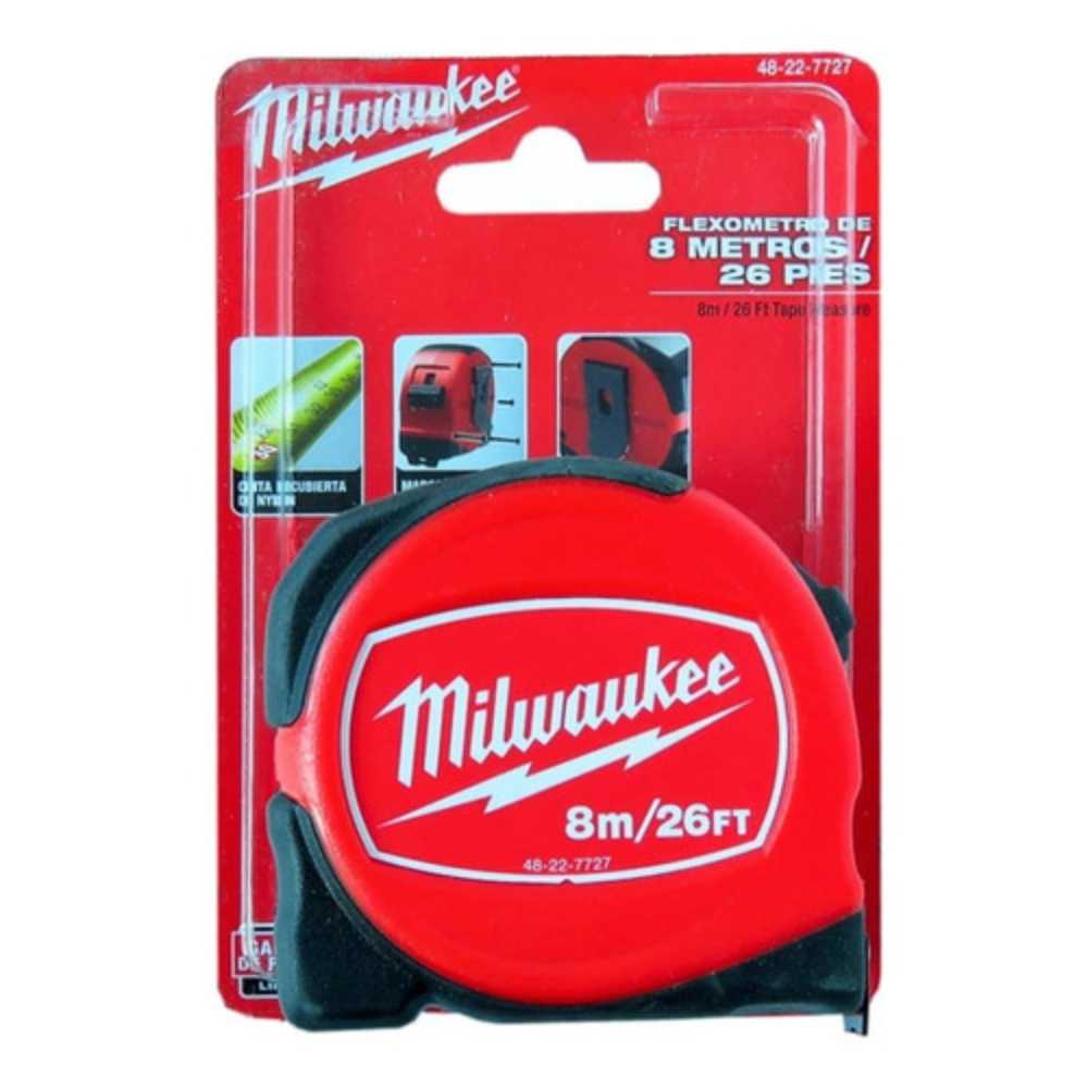 FLEXOMETRO CONTRATISTA 12FT-3.5MTS. MILWAUKEE *** OFRECER 1583LHG ***