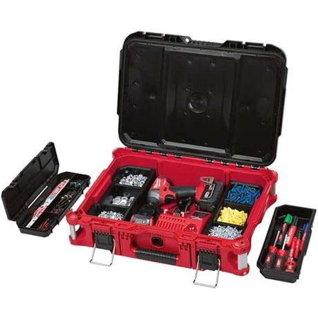 CAJA DE ALMACENAMIENTO PARA HERRAMIENTA PACKOUT 16.5 X 41.1 X 56.1 CM MILWAUKEE