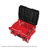 CAJA DE ALMACENAMIENTO PARA HERRAMIENTA PACKOUT GRANDE CON BANDEJA ORGANIZADORA 28.2 X 41.1 X 56.1 CM MILWAUKEE