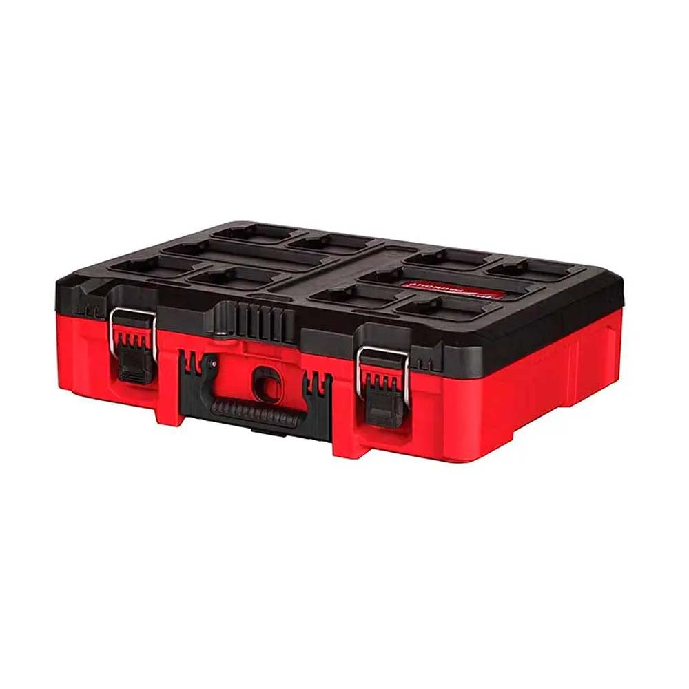 CAJA DE ALMACENAMIENTO PARA HERRAMIENTA PACKOUT CON INSERTO DE ESPUMA 15.01 X 38 X 52.9 CM MILWAUKEE