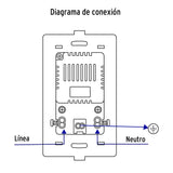 PLACA CON 2 PUERTOS USB Y CONTACTO 2 POLOS + TIERRA TRUPER *** OFRECER TR7765W-BOX O TR7741W-BOX ***