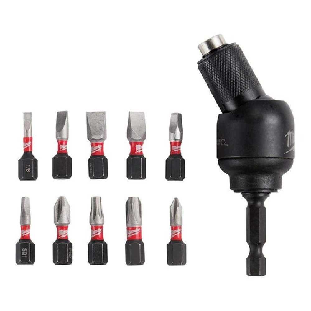 EXTENSION MAGNETICA PIVOTANTE SHOCKWAVE 0- 30 CON 10 PUNTAS MILWAUKEE