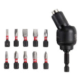 EXTENSION MAGNETICA PIVOTANTE SHOCKWAVE 0- 30 CON 10 PUNTAS MILWAUKEE