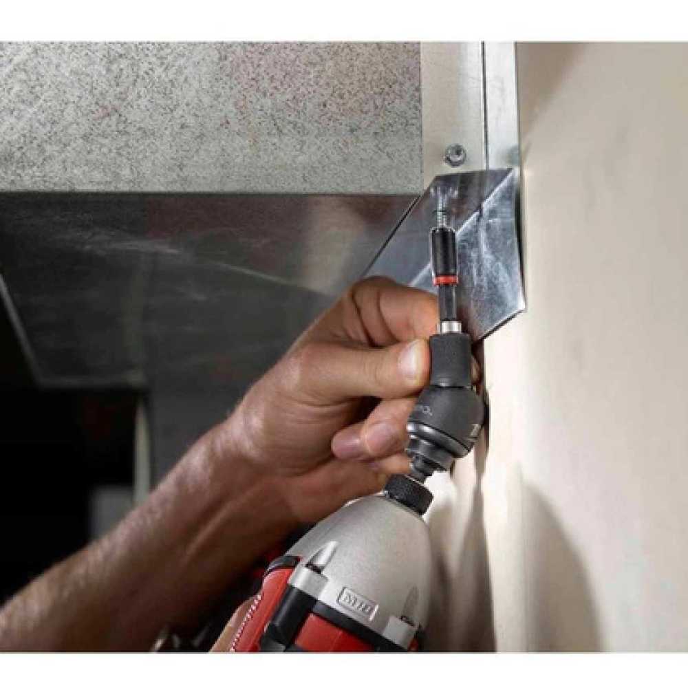 EXTENSION MAGNETICA PIVOTANTE SHOCKWAVE 0- 30 CON 10 PUNTAS MILWAUKEE