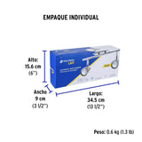 LUMINARIO SOBREPONER 2 SPOTS 100W/120V. SOB-302S 48433 TRUPER