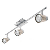 LUMINARIO SOBREPONER 3 SPOTS 150W/120V. SOB-303S 48434 TRUPER