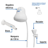 REGADERA ELECTRICA 4 TEMPERATURAS MCA TRUPER FOSET