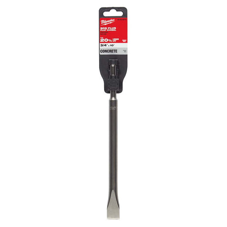 CINCEL PLANO SDS PLUS DE 3/4" PARA ROTOMARTILLO MILWAUKEE