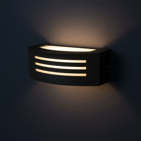 ARBOTANTE 1 LUZ 3 VENTANAS 60W. NEGRO OXFORD ***ADIR***