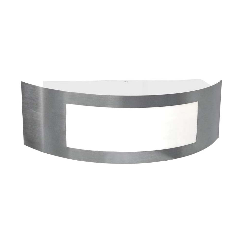 ARBOTANTE 1LUZ 1 VENTANA 60W. ACERO INOXIDABLE MALI ADIR