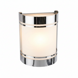 ARBOTANTE 1 LUZ CRISTAL 60W. PLATA GALEZ ***ADIR***