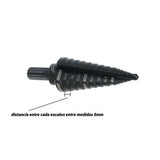 BROCA ESCALONADA PARA METAL 1/2 - 1X1/16 #8 MILWAUKEE