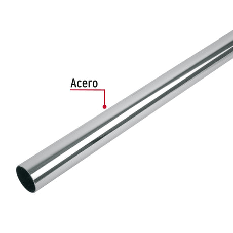 TUBO REDONDO CROMADOPARA CLOSET HERMEX