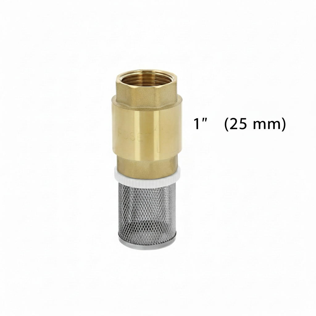 PICHANCHA C/REJILLA ACERO INOXIDABLE 1" FOSET