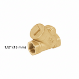VALVULA CHECK LATON 1/2" FOSET