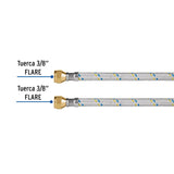 MANGUERA DE HULE 200 CM REVESTIDA ALUMINIO USOS GENERALES MCA TRUPER FOSET
