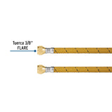 MANGUERA DE HULE 200CM REVESTIDA DE VINILO USOS GENERALES MCA TRUPER FOSET