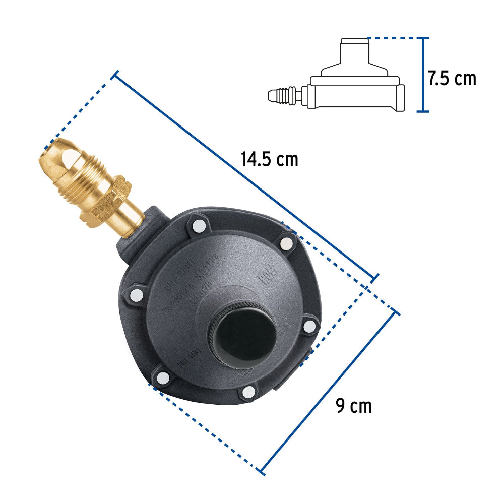 REGULADOR GAS 1 VIA FOSET