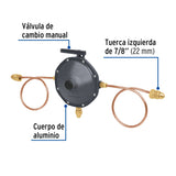REGULADOR GAS 2 VIAS FOSET
