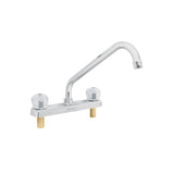 MEZCLADORA 8" P/FREGADERO CUELLO LARGO MANERALES ACRLICO