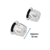 JUEGO 2 MANERALES PARA REGADERA TIPO HEXAGONAL BASIC MR-100 *** OFRECER QG O QDG ***