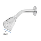 REGADERA CUADRADA CABEZA 2" FOSET AQUA