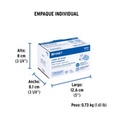 JUEGO 2 LLAVES EMPOTAR REGADERA ROSCABLE CUBO BASIC 49251 FOSET
