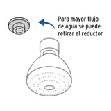 REGADERA PLASTICA 5 FUNCIONES CON BRAZO FOSET AQUA
