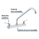 MEZCLADORA PARA FREGADERO MANERALES PALANCA BASIC MCA TRUPER FOSET