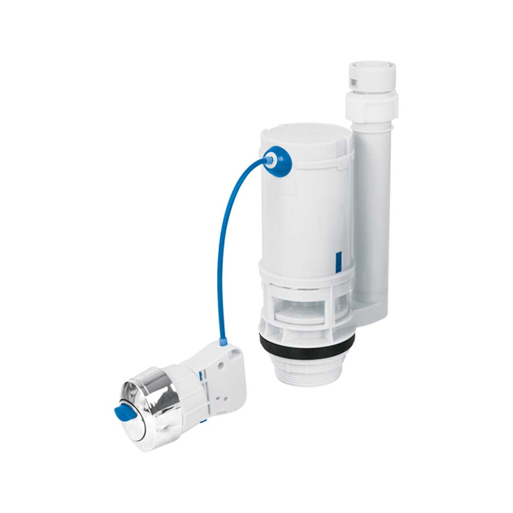VALVULA DESCARGA SISTEMA DUAL CARGA COMPL. 6 LTS. CARGA MEDIA 3 LTS. P/TANQUE BAJO VW-206 FOSET