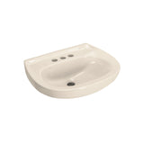 LAVABO CERAMICO CON REBOSADERO MARFIL FOSET