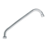 MEZCLADORA LARGA 8" P/FREGADERO MANERALES HEX CART CERAMICO