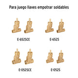 JUEGO DE 2 MANERALES DE ACRILICO REGADERA AZUL BASIC MCA TRUPER FOSET *** OFRECER RG ***