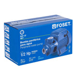 BOMBA ELECTRICA PERIFERICA PARA AGUA 1/2 HP FOSET MCA TRUPER