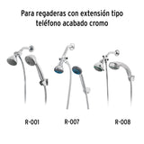 DESVIADOR DE 3 VIAS PARA BRAZO CON SOPORTE CROMO