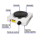 PARRILLA ELECTRICA DE DISCO INDIVIDUAL  PAEL-1CD